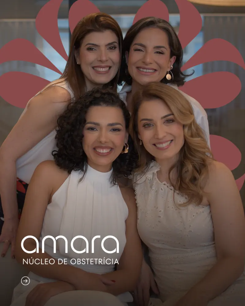 Identidade visual Amara — Núcleo de Obstetrícia